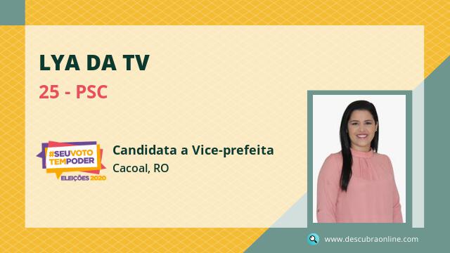 Foto Lya da Tv 25